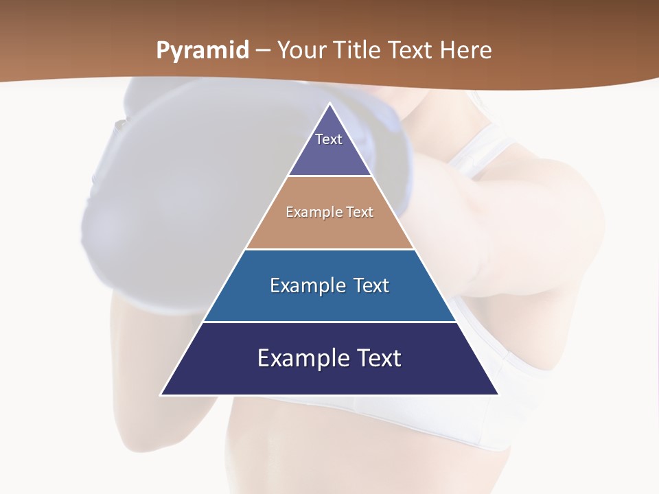 Teenager Boxing Healthy Lifestyle PowerPoint Template