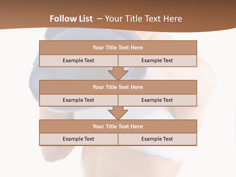 Teenager Boxing Healthy Lifestyle PowerPoint Template