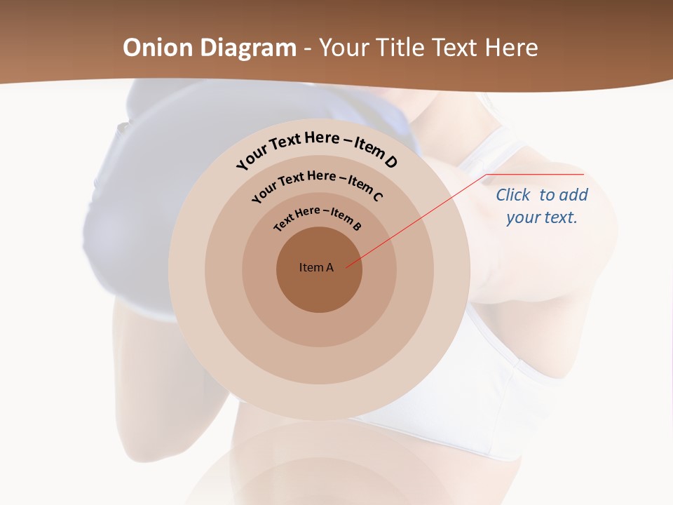 Teenager Boxing Healthy Lifestyle PowerPoint Template