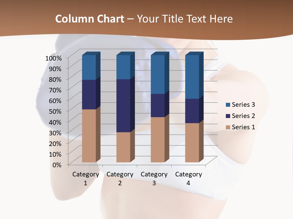 Teenager Boxing Healthy Lifestyle PowerPoint Template