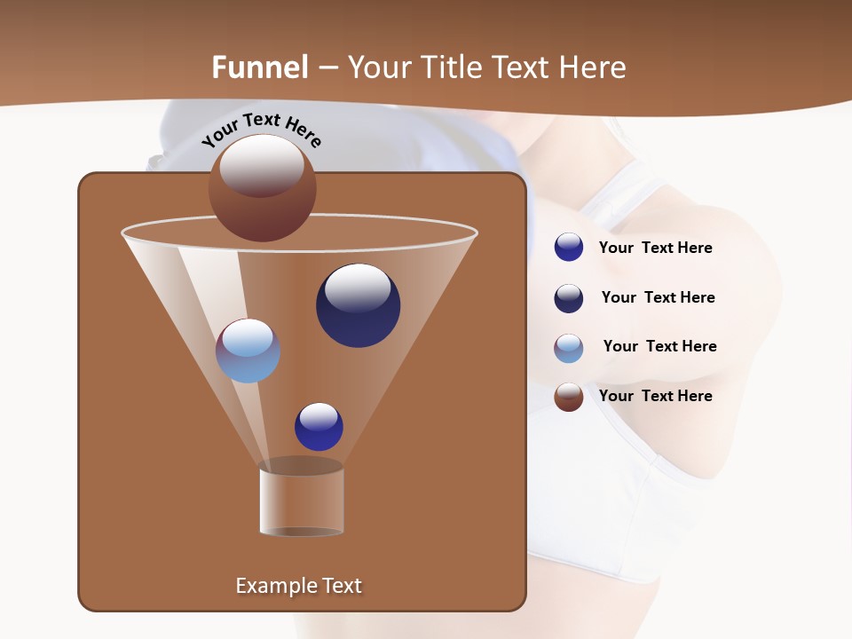 Teenager Boxing Healthy Lifestyle PowerPoint Template
