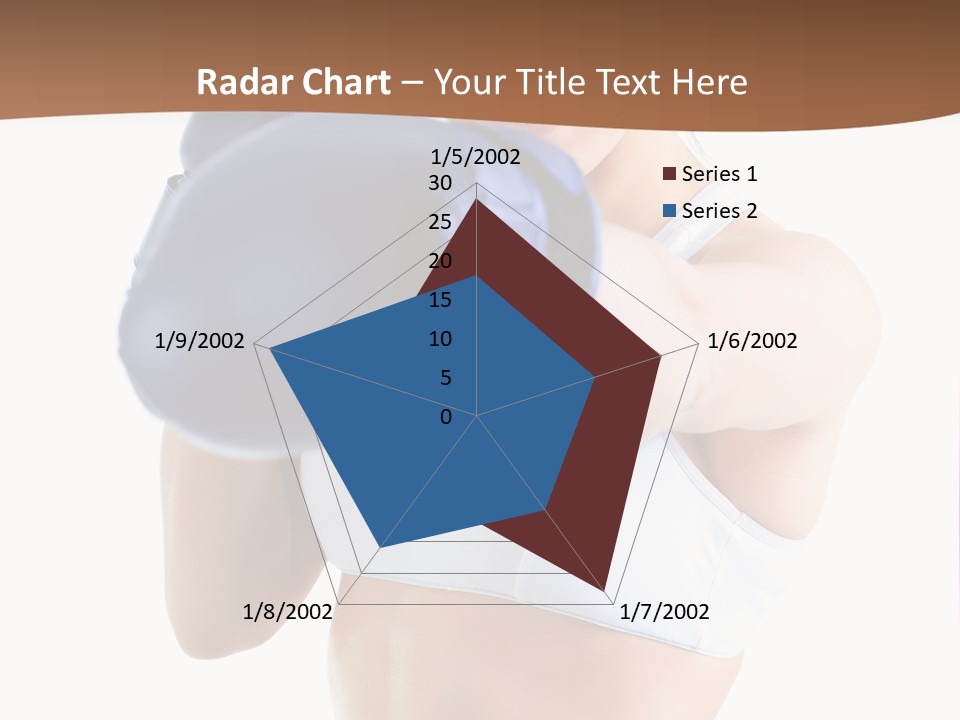Teenager Boxing Healthy Lifestyle PowerPoint Template