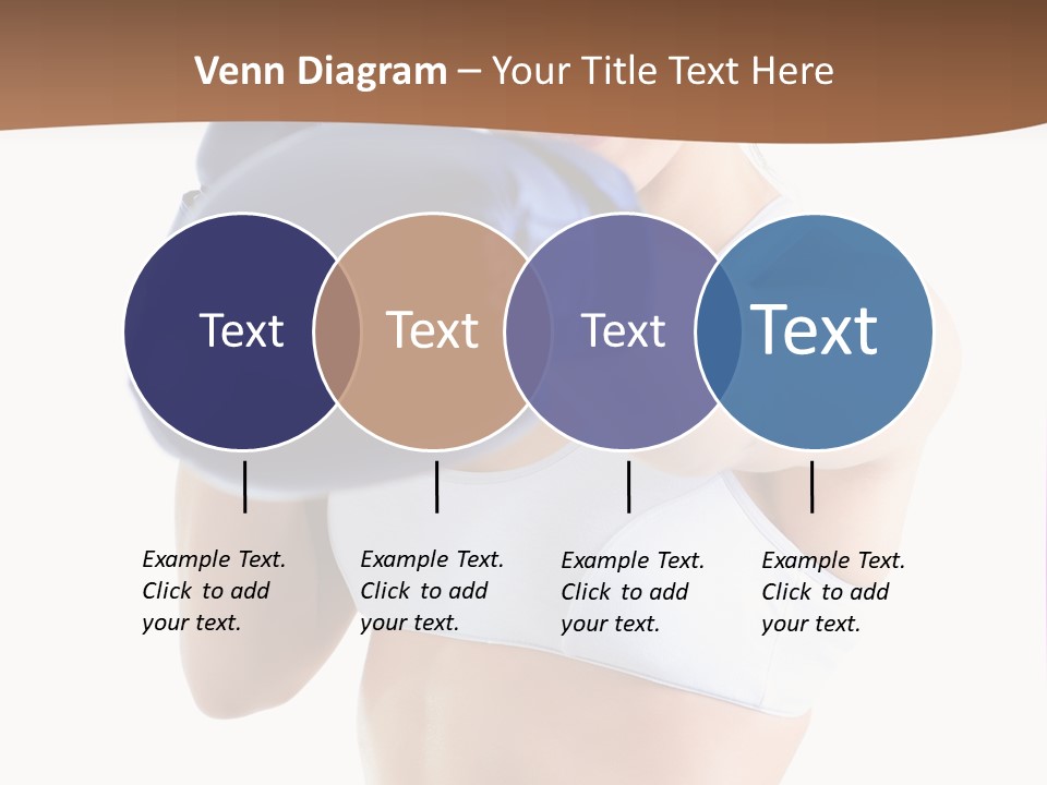 Teenager Boxing Healthy Lifestyle PowerPoint Template