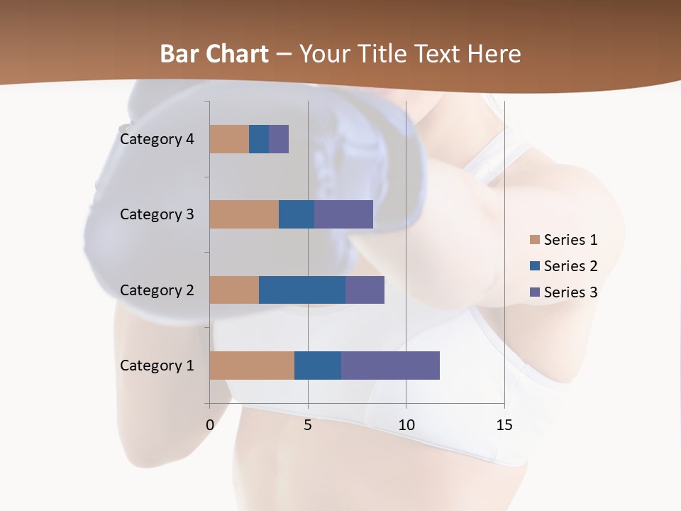 Teenager Boxing Healthy Lifestyle PowerPoint Template