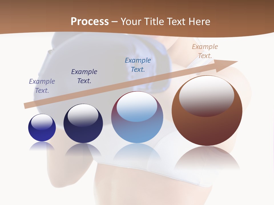 Teenager Boxing Healthy Lifestyle PowerPoint Template