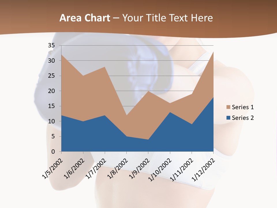 Teenager Boxing Healthy Lifestyle PowerPoint Template