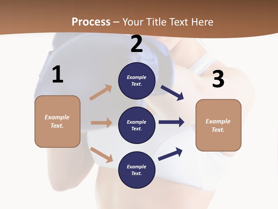 Teenager Boxing Healthy Lifestyle PowerPoint Template