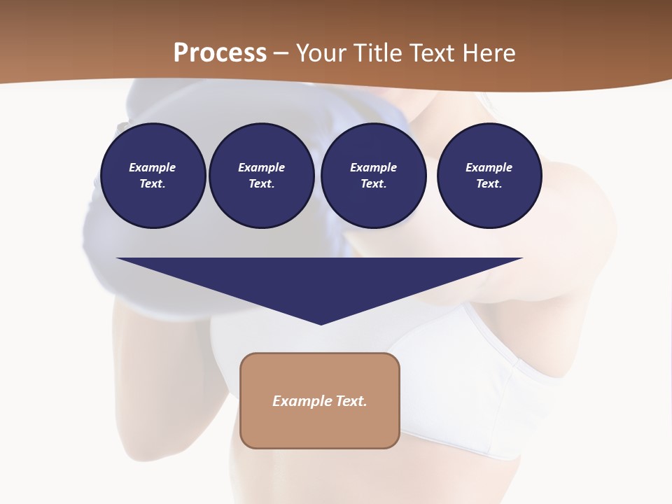 Teenager Boxing Healthy Lifestyle PowerPoint Template