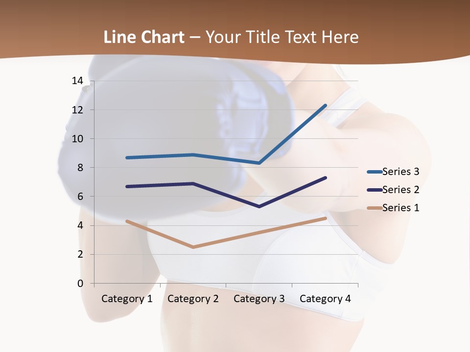 Teenager Boxing Healthy Lifestyle PowerPoint Template