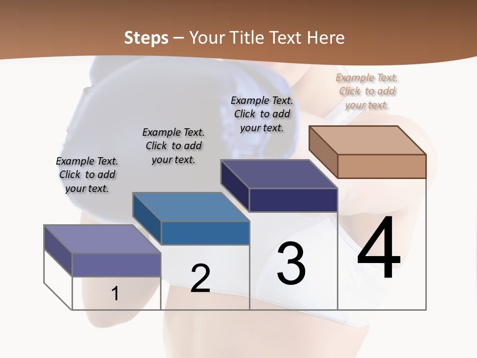 Teenager Boxing Healthy Lifestyle PowerPoint Template