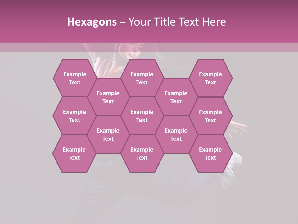 Cool Sporty Jump PowerPoint Template