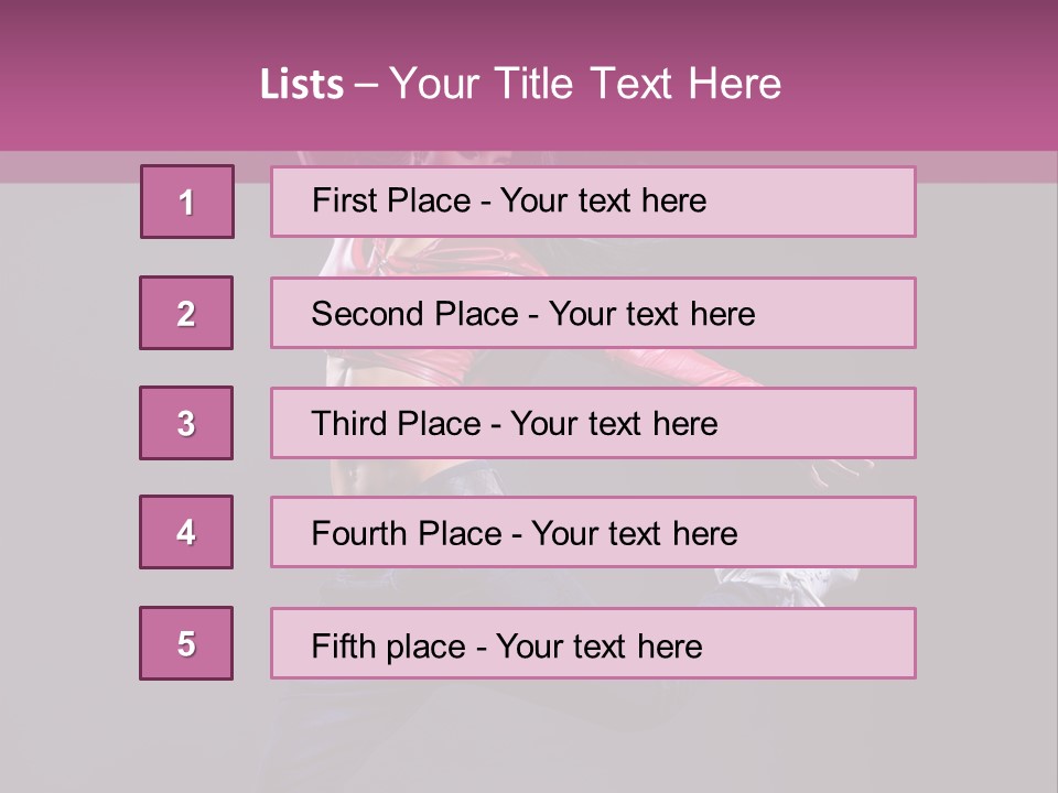 Cool Sporty Jump PowerPoint Template