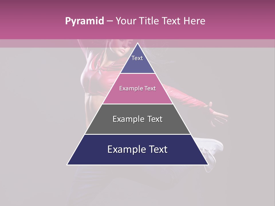 Cool Sporty Jump PowerPoint Template