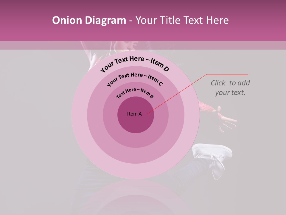 Cool Sporty Jump PowerPoint Template