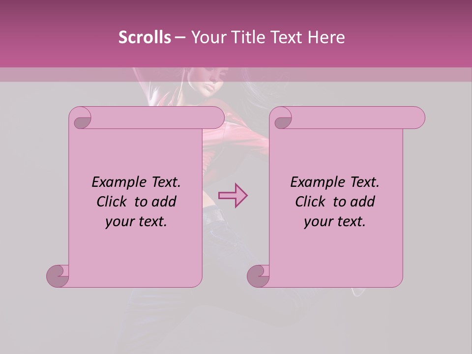 Cool Sporty Jump PowerPoint Template