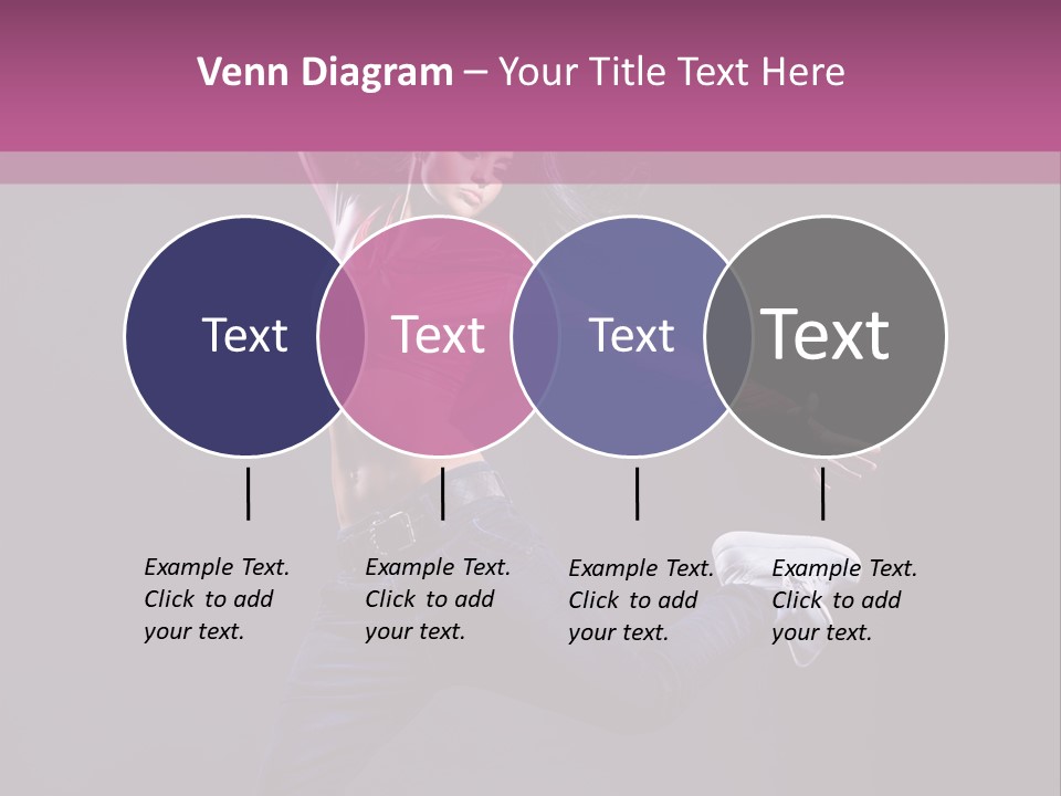 Cool Sporty Jump PowerPoint Template