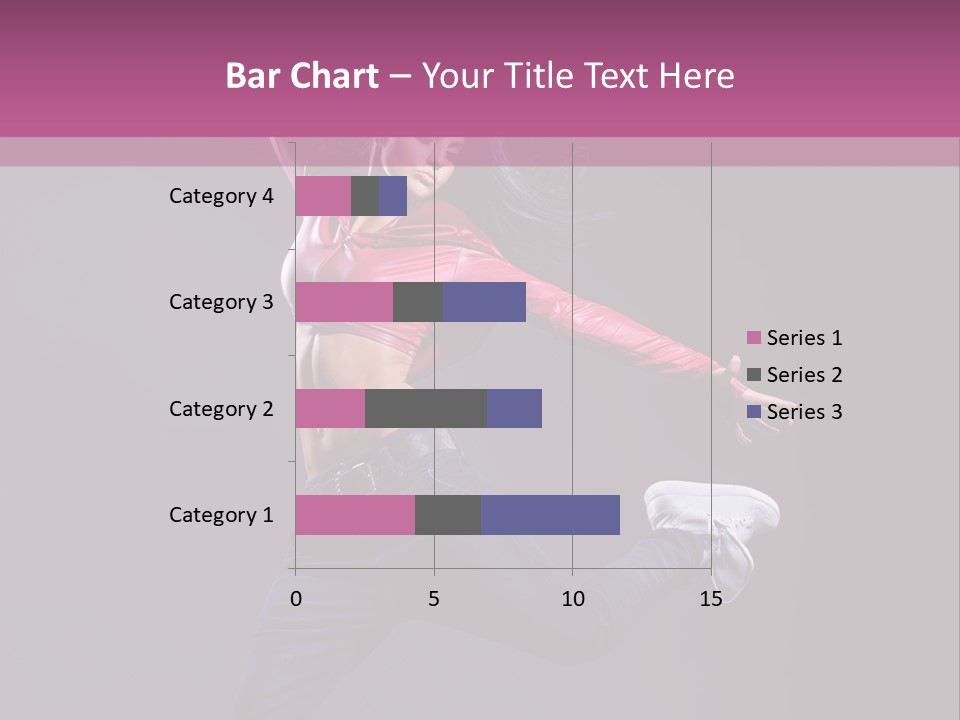 Cool Sporty Jump PowerPoint Template