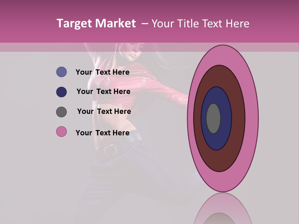 Cool Sporty Jump PowerPoint Template