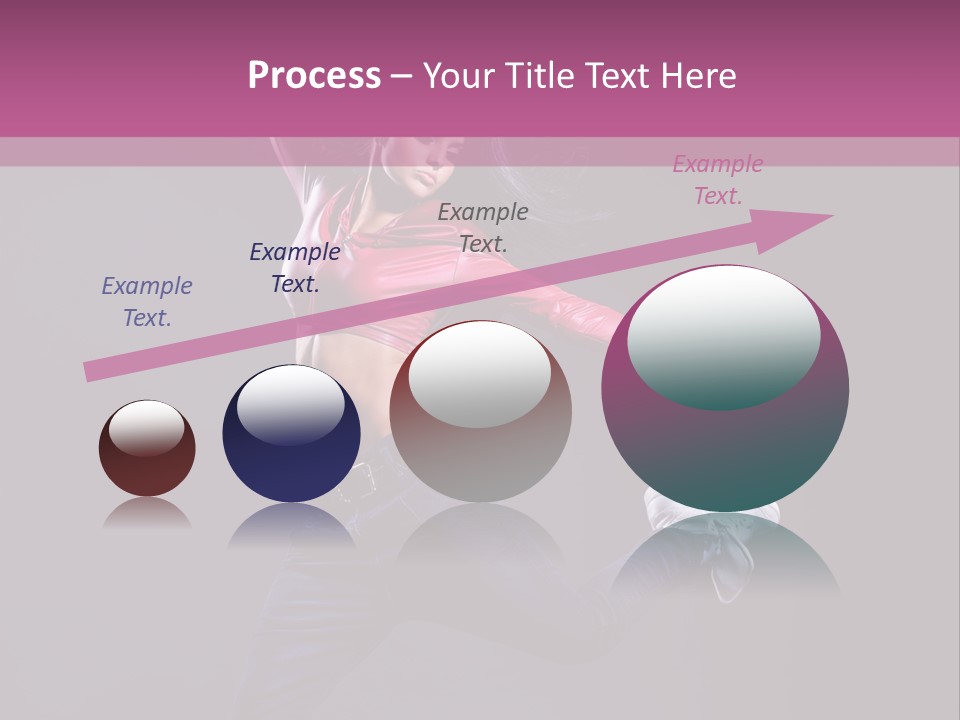 Cool Sporty Jump PowerPoint Template