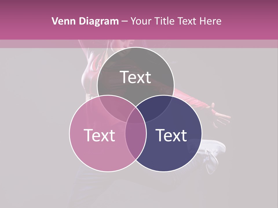 Cool Sporty Jump PowerPoint Template