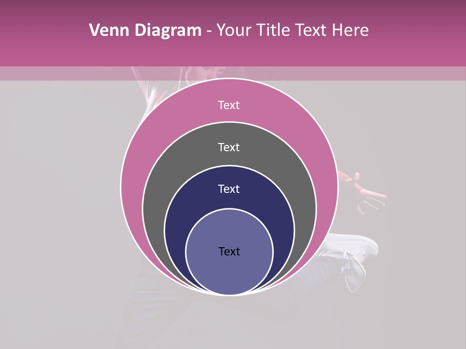 Cool Sporty Jump PowerPoint Template