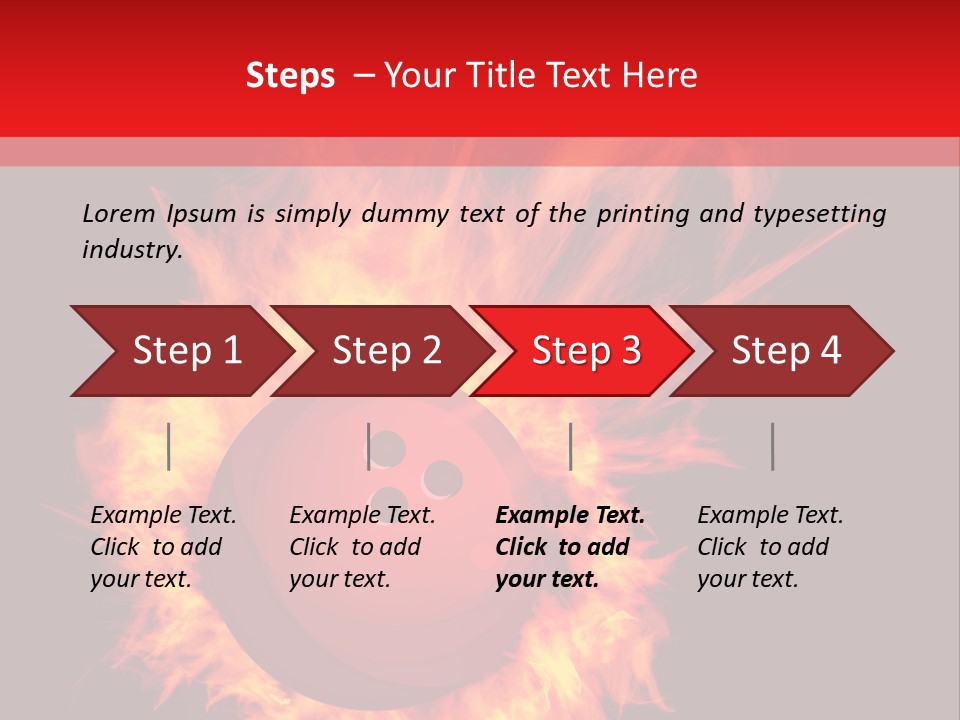 Black Strike Recreation PowerPoint Template