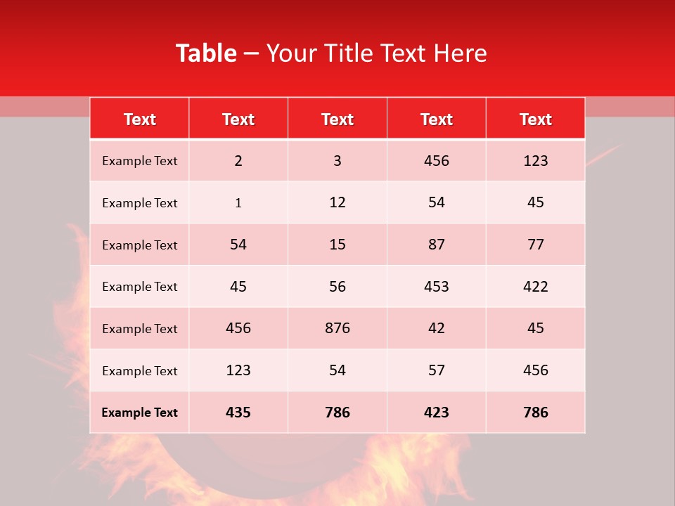 Black Strike Recreation PowerPoint Template