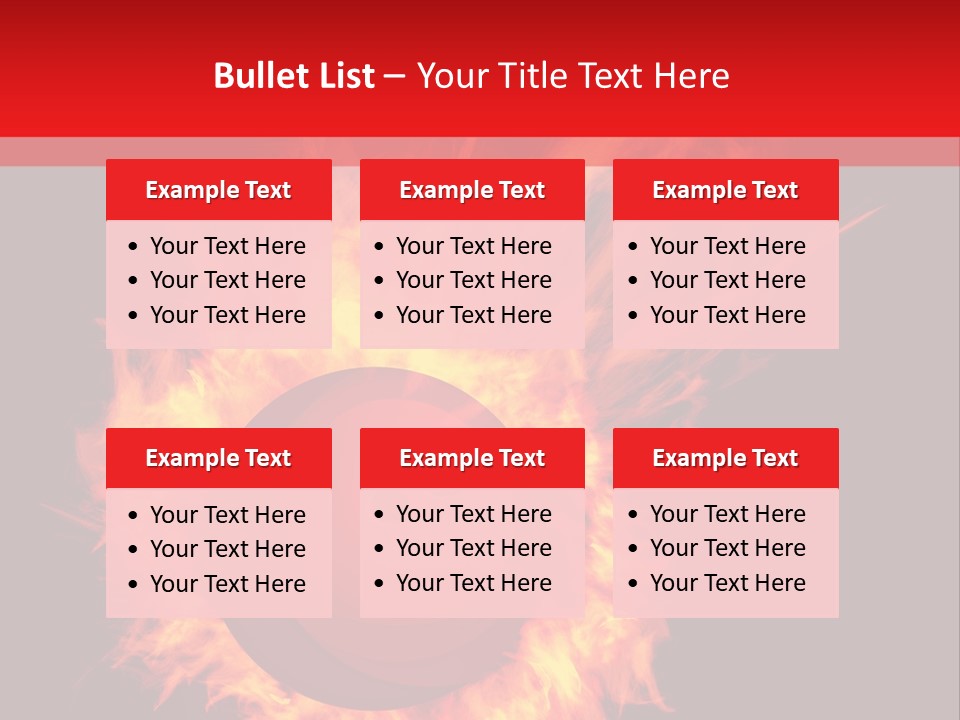 Black Strike Recreation PowerPoint Template