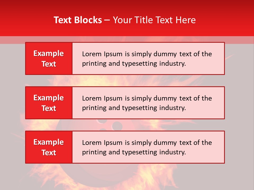 Black Strike Recreation PowerPoint Template