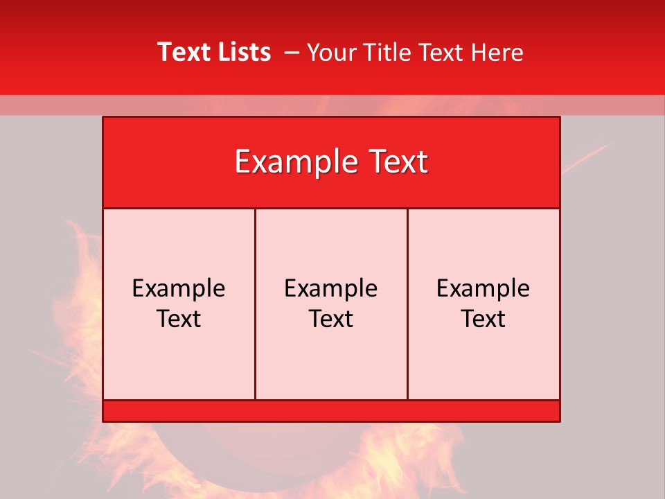 Black Strike Recreation PowerPoint Template
