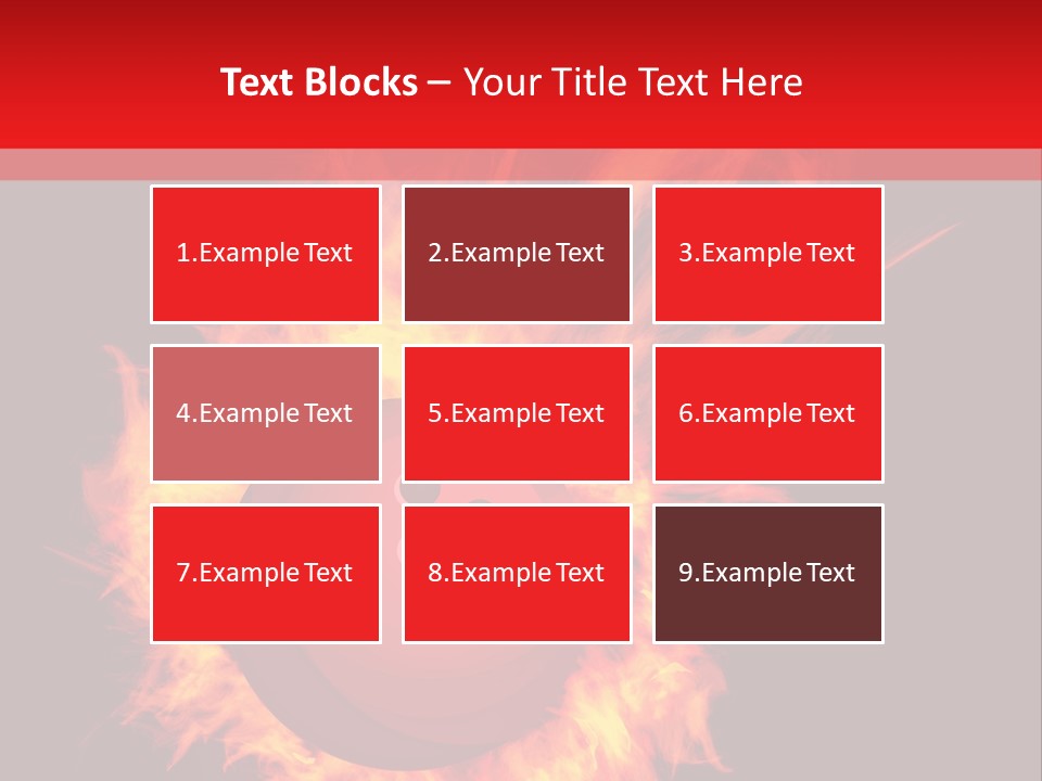 Black Strike Recreation PowerPoint Template