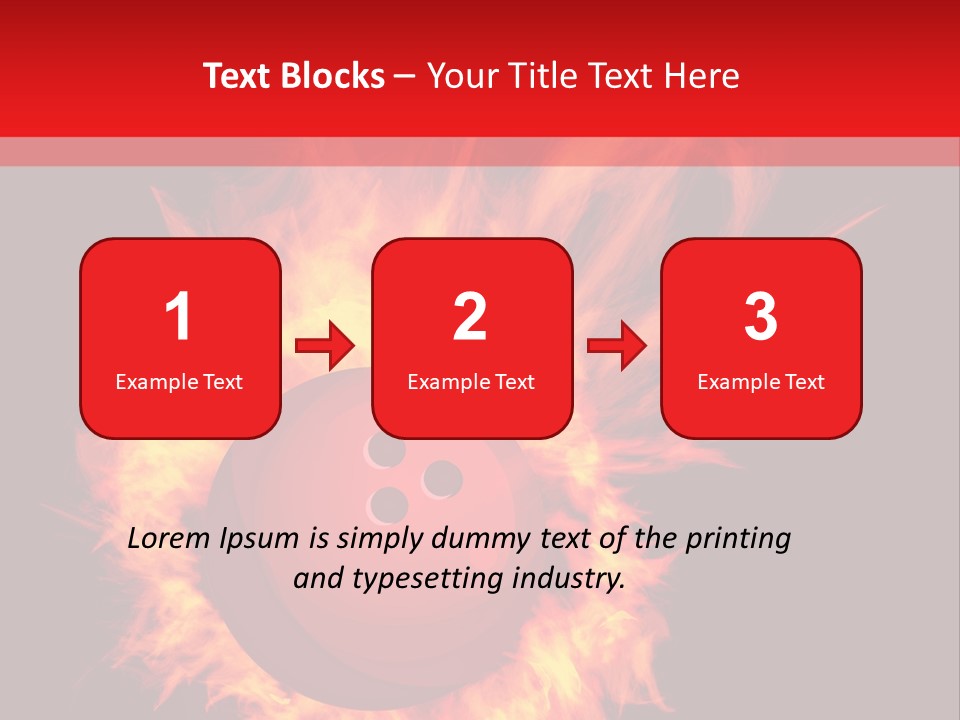 Black Strike Recreation PowerPoint Template