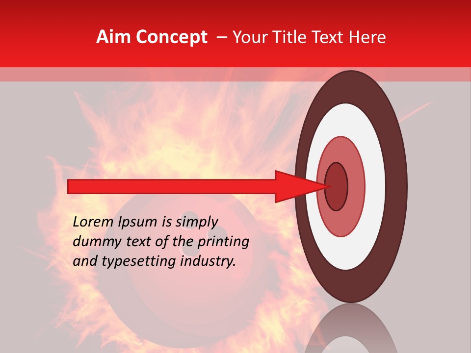 Black Strike Recreation PowerPoint Template