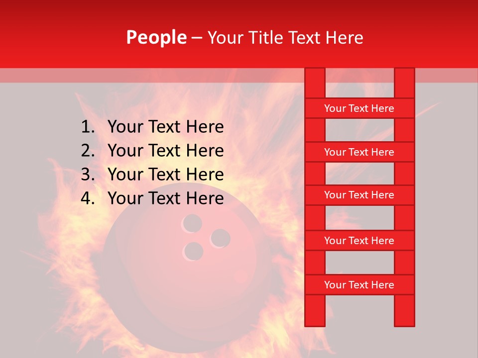 Black Strike Recreation PowerPoint Template