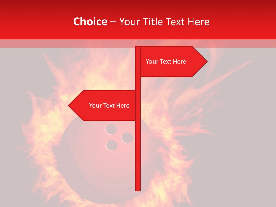 Black Strike Recreation PowerPoint Template