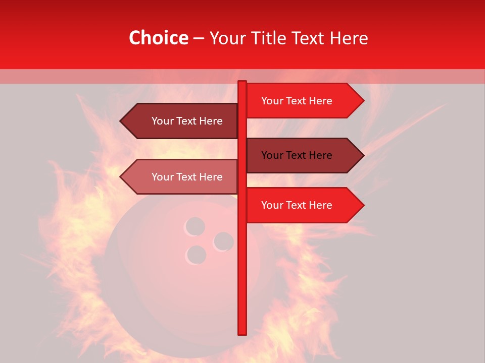 Black Strike Recreation PowerPoint Template