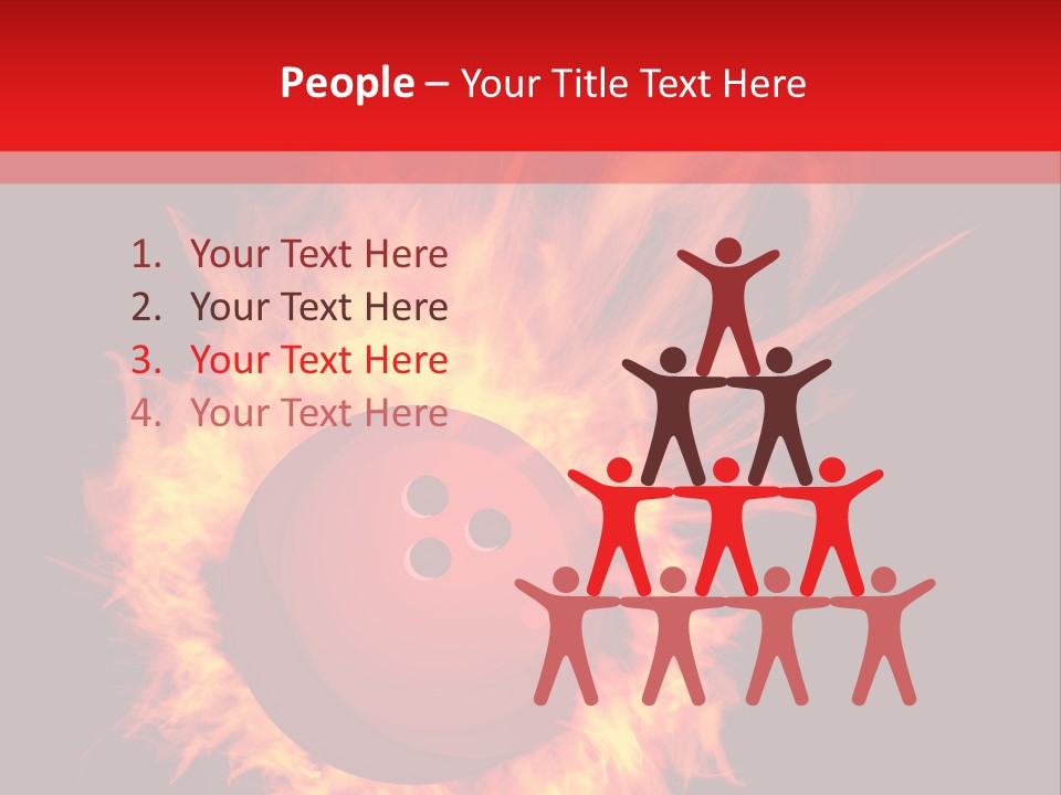 Black Strike Recreation PowerPoint Template