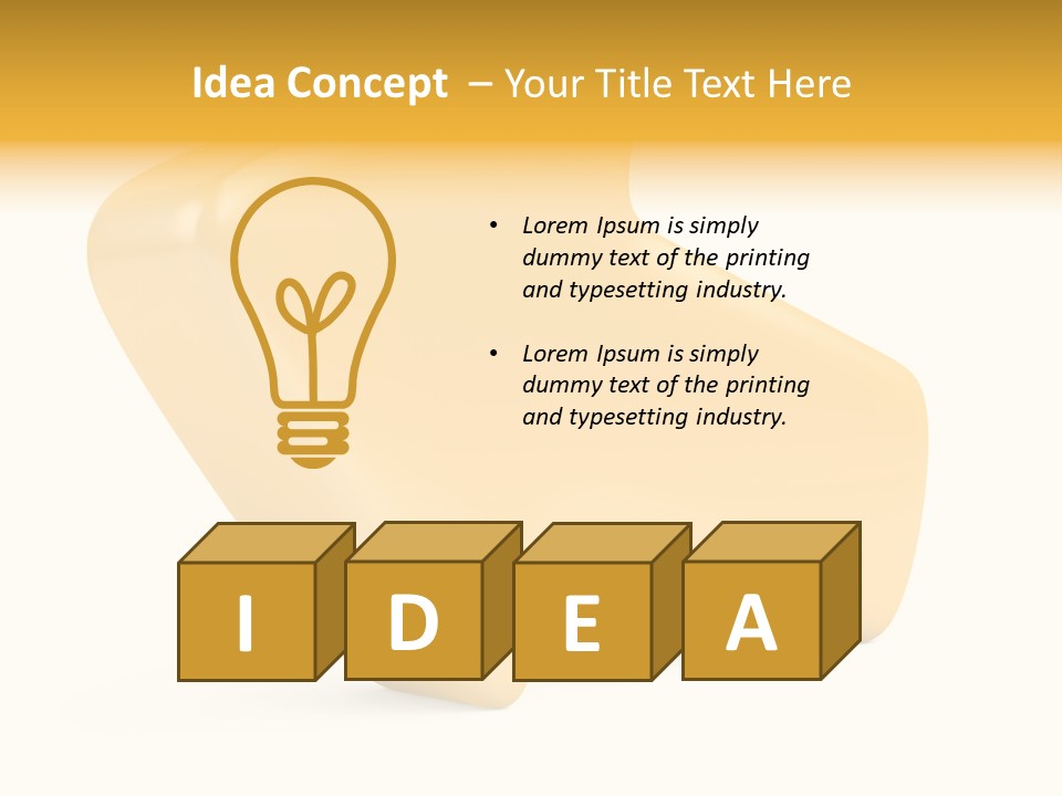 Shape Three Dimensional Icon PowerPoint Template