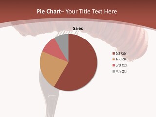 Fried Fork Sausage PowerPoint Template