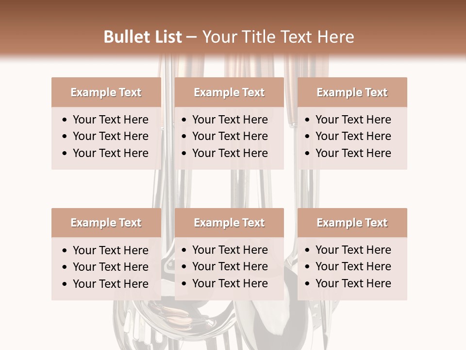 One Spoon Household PowerPoint Template