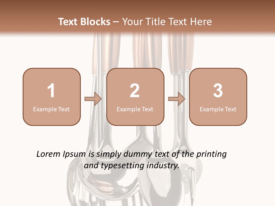 One Spoon Household PowerPoint Template