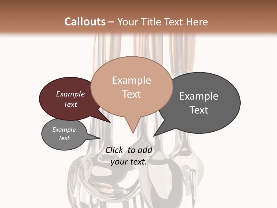 One Spoon Household PowerPoint Template