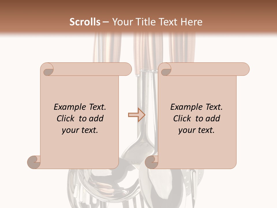 One Spoon Household PowerPoint Template