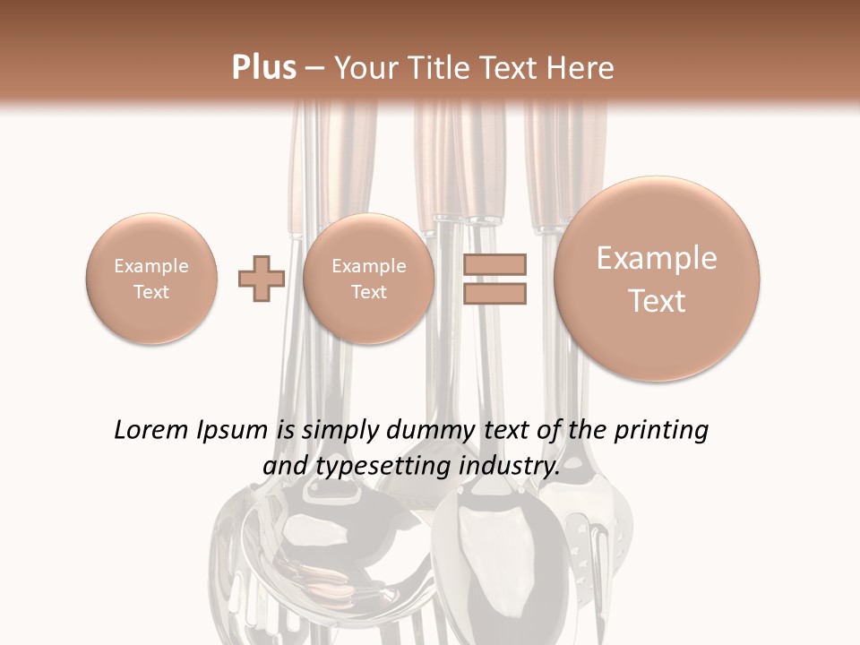 One Spoon Household PowerPoint Template
