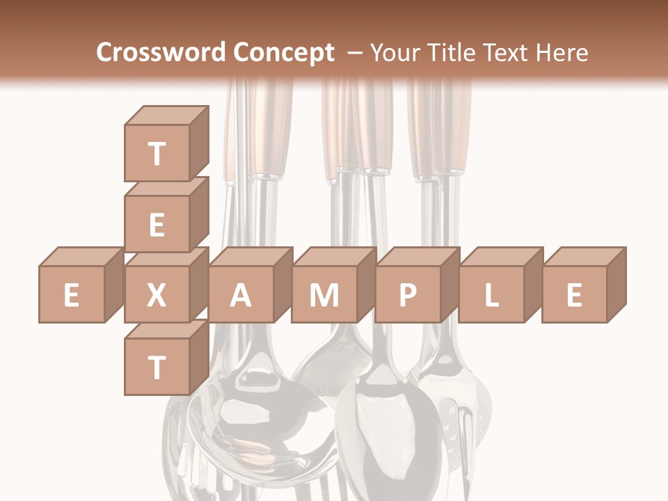 One Spoon Household PowerPoint Template