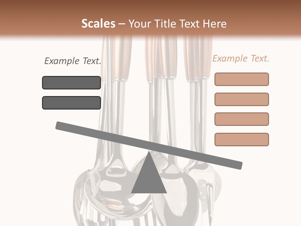 One Spoon Household PowerPoint Template