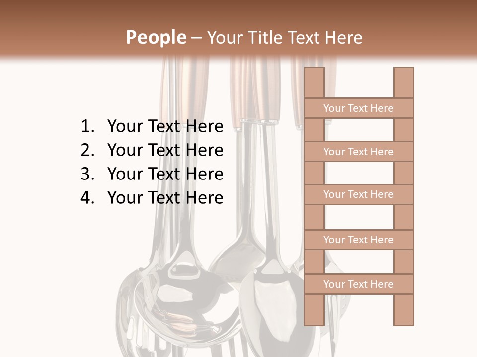 One Spoon Household PowerPoint Template