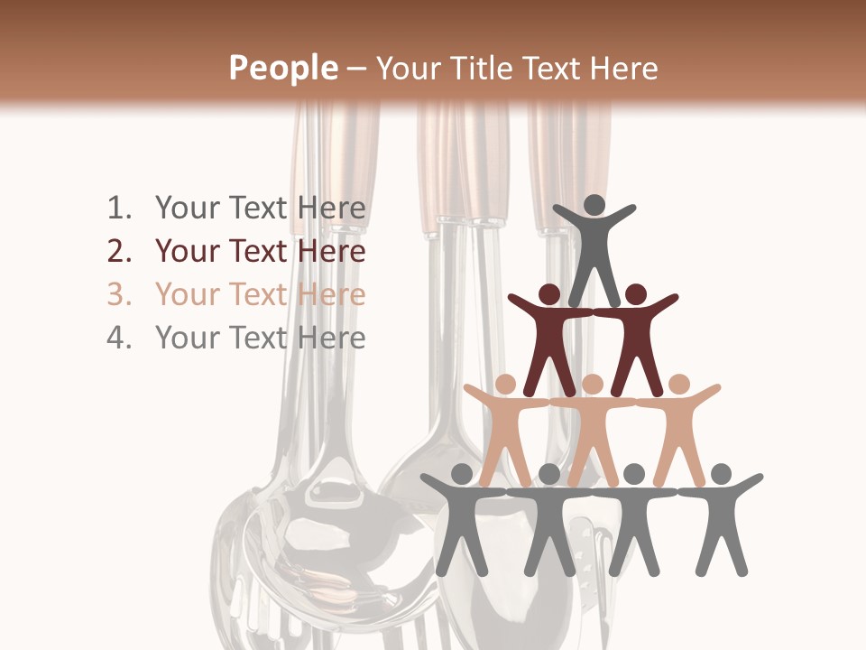 One Spoon Household PowerPoint Template