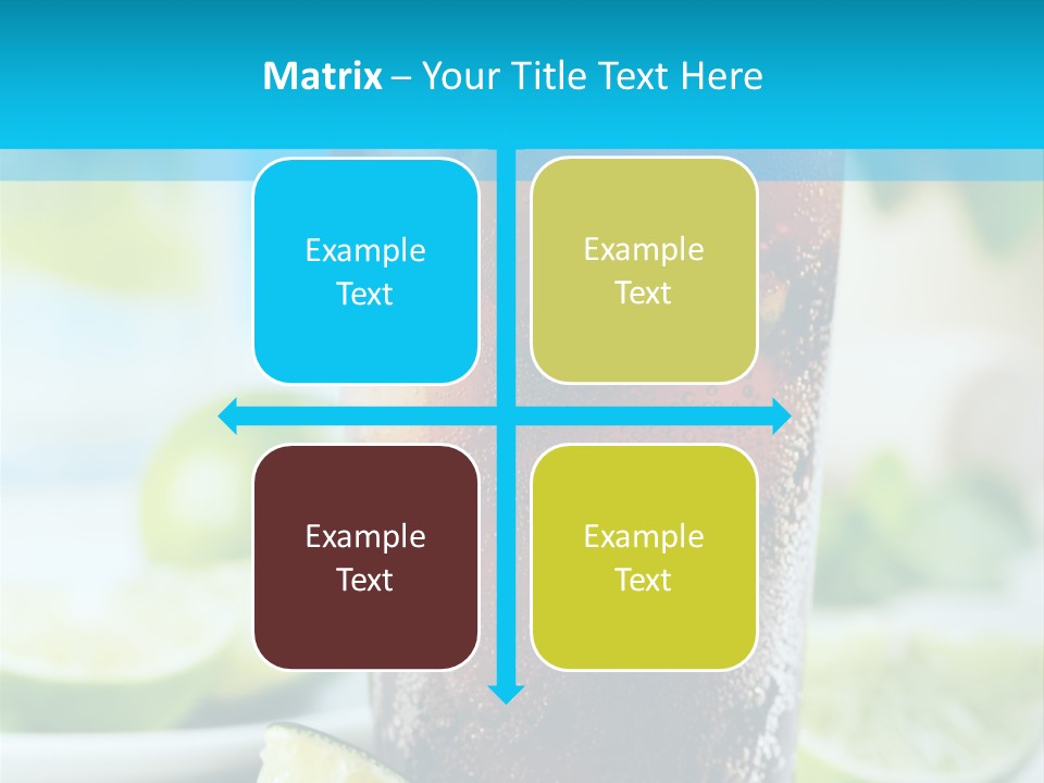 Cool Party Juice PowerPoint Template