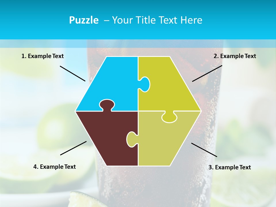 Cool Party Juice PowerPoint Template